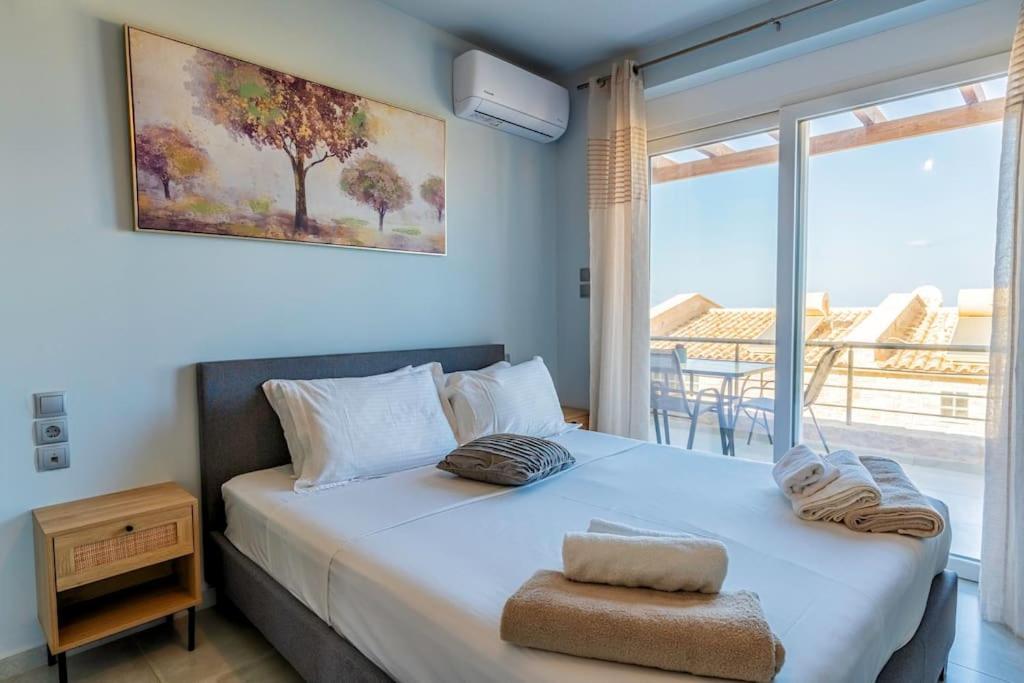 Zefyros Suite , Seafront Retreat ! Pánormos المظهر الخارجي الصورة